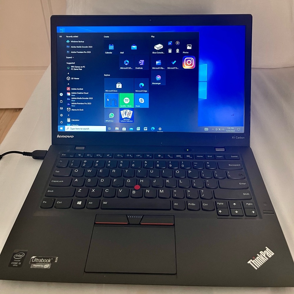 Lenovo laptop Thinkpad X1